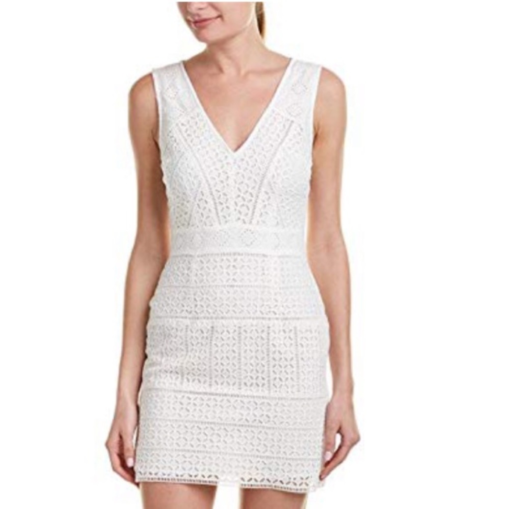 French Connection eyelet dress 0 worn once